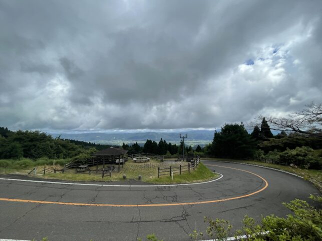 白鳥温泉 上湯から見える景色